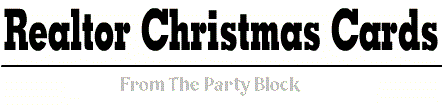 Realtor Christmas Cards